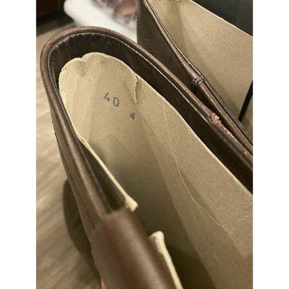 Hogan Dark Brown Women's Leather Riding Boots EURO - Picture 11 of 11